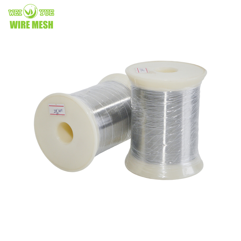 Filo di acciaio inossidabile 304 316 da 0,025 mm Filo metallico Microfilo Filo sottile